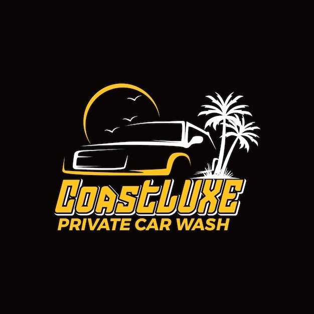 car wash logo design