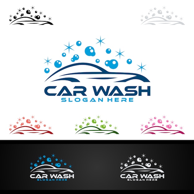 Car wash logo