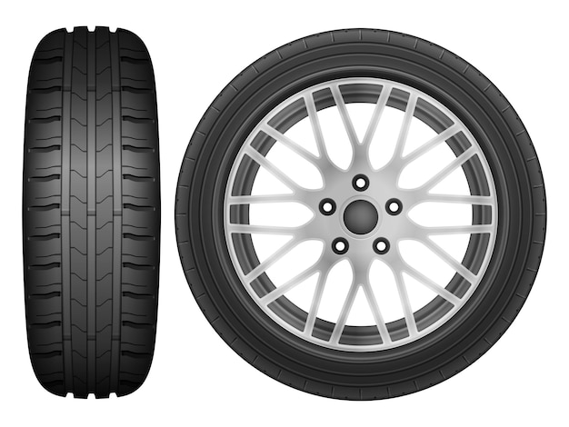 Car wheel tire