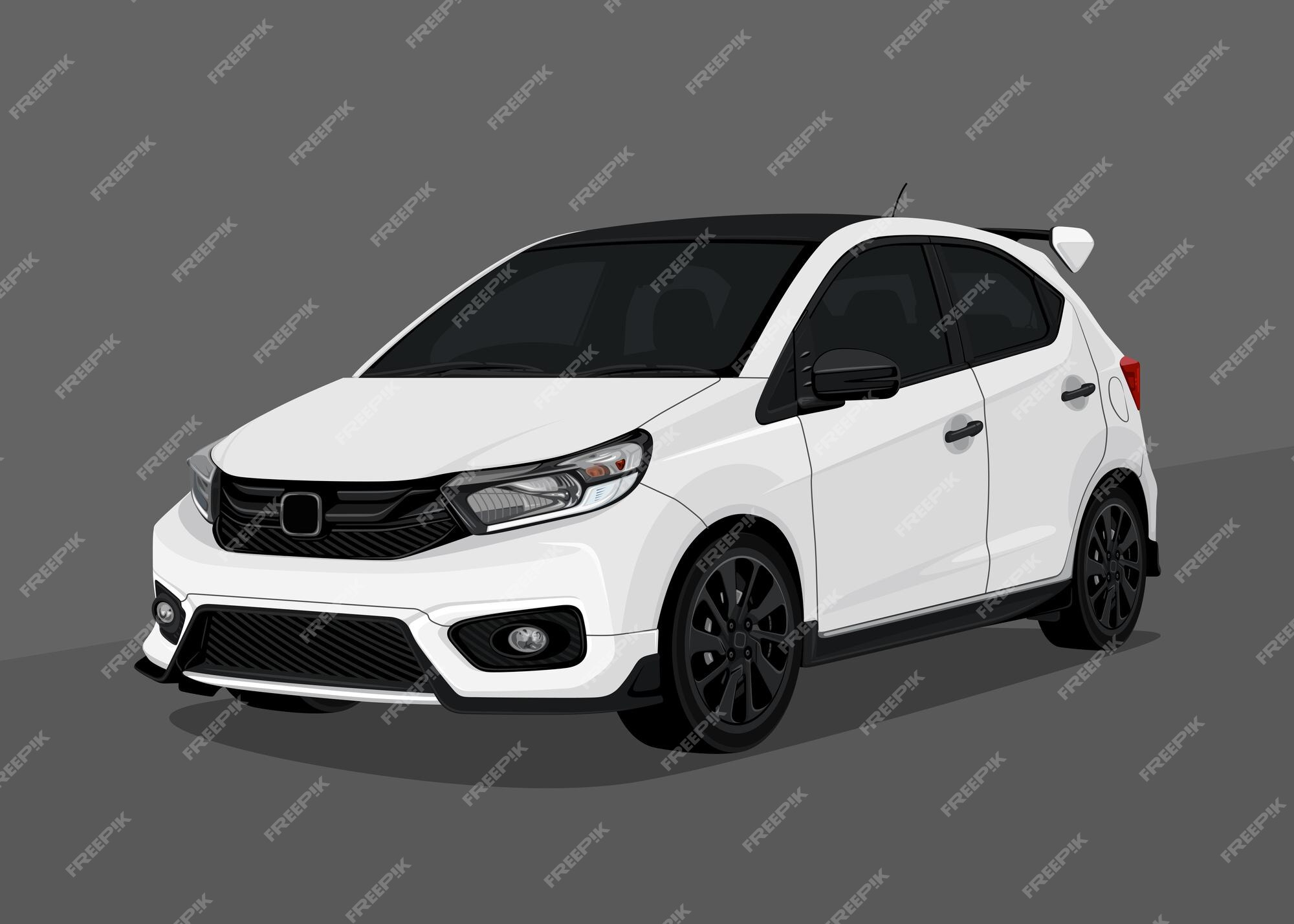 Premium Vector | Car white auto cars automobile transport