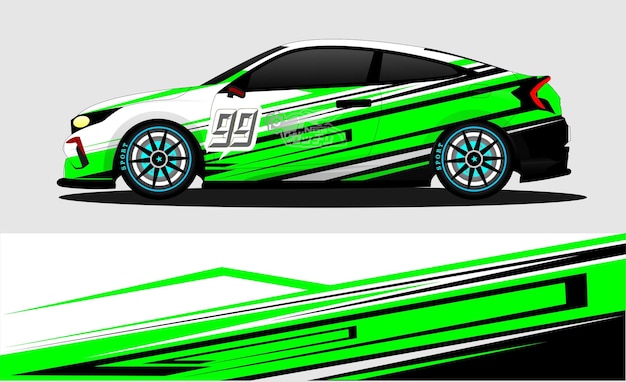 car wrap abstract racing graphic background for vinyl wrap and sticker