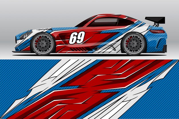 Car wrap decal designs for racing livery or daily car vinyl sticker