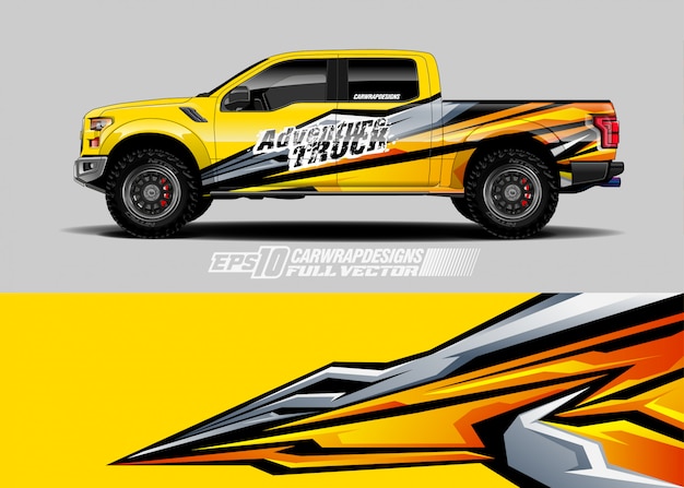 Car wrap decal designs