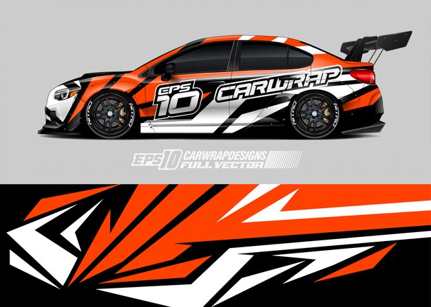 Car wrap decal designs