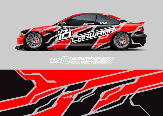 Car wrap decal designs