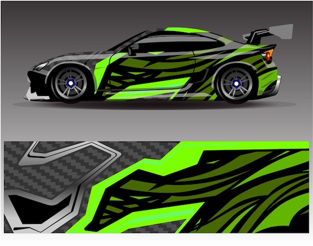 Автомобильная наклейка с графикой Абстрактная полоса орла и спортивный фон для гоночной ливреи