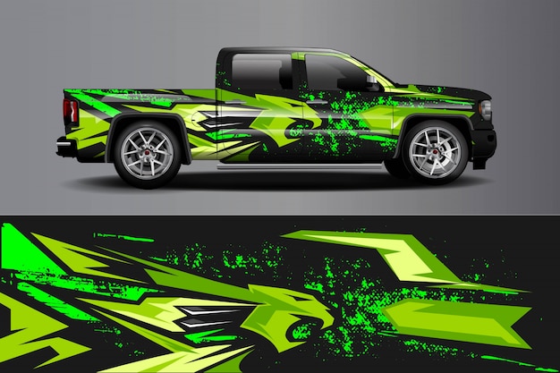 Car wrap design.