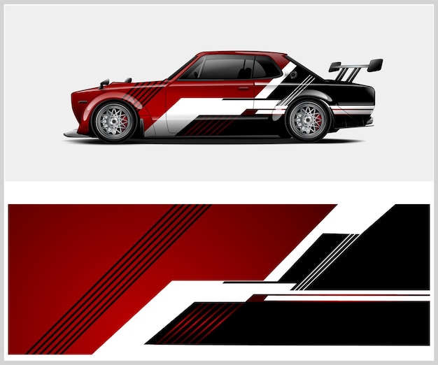 car wrap and livery design