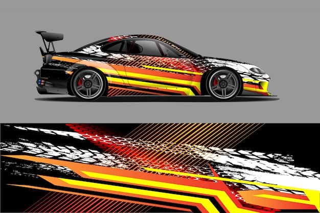 Car wrap ontwerp.