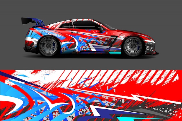 Car wrap ontwerp.