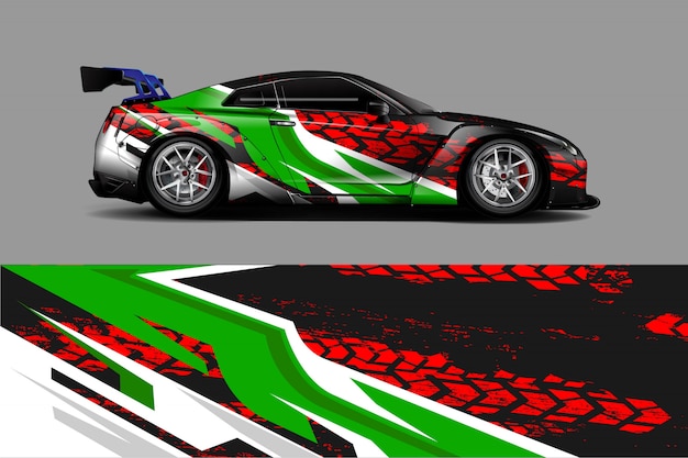 Car wrap ontwerp.