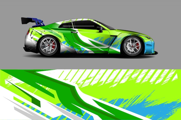 Car wrap ontwerp.