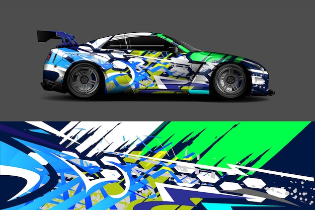 Car wrap ontwerp.