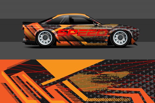 Car wrap ontwerp.