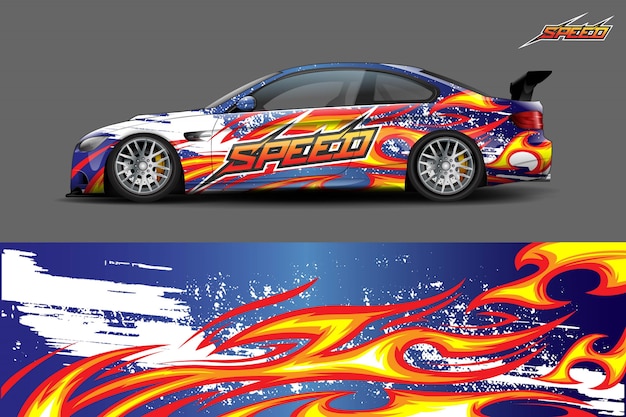 Car wrap ontwerp.