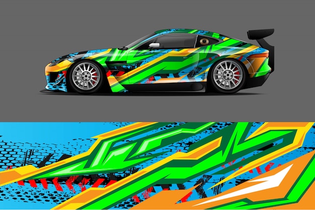 Car wrap ontwerp.