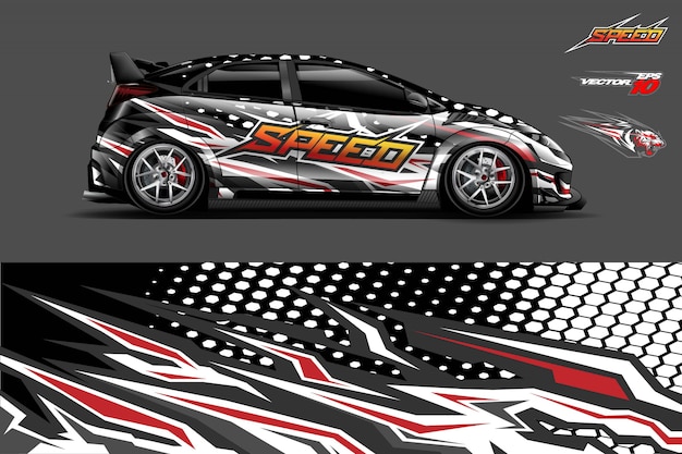 Car wrap ontwerp.