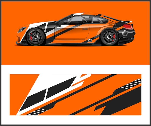 Car wrap stripe racing background kit designs for vehicle Wrap