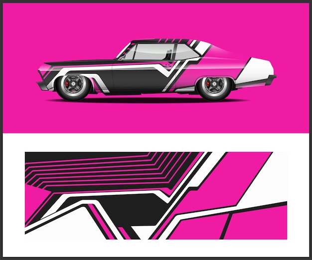 car wrap vinyl sticker ontwerpt concept voor wrap voertuigen