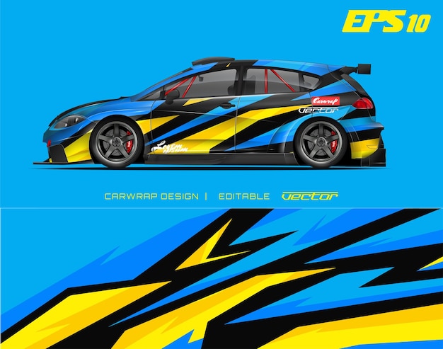 Дизайн автомобильной упаковки с абстрактной текстурой. гоночный фон для гоночного автомобиля, приключенческого автомобиля.