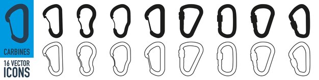 A carabiner for a rope a clip for a rope a clasp for jewelry
