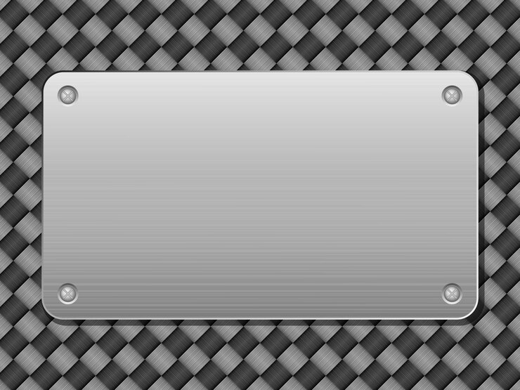 Vector carbon and metal plate