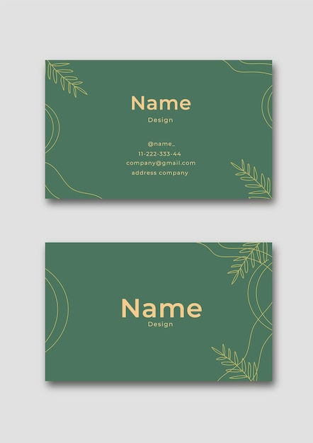 Card Name green nature