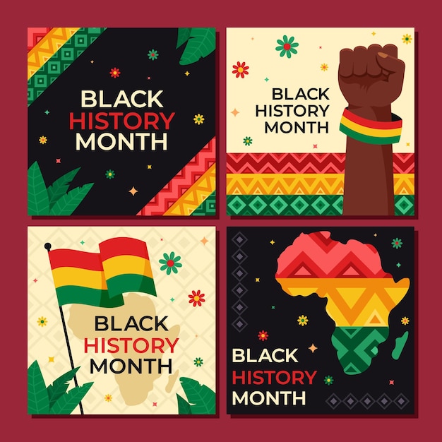 Card Post Design For Black History Month