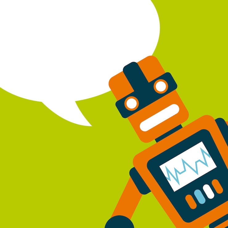 Vector card robot design
