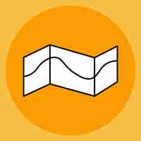 Vector card vector illustration. designation place icon