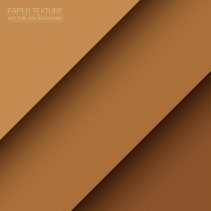 Vector cardboard paper texture retro vector background