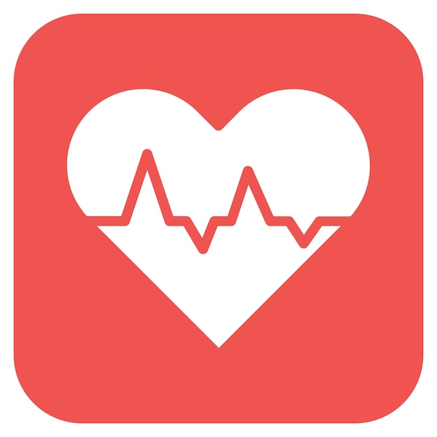 Vector cardiogram icon vector image can be used for cardiology