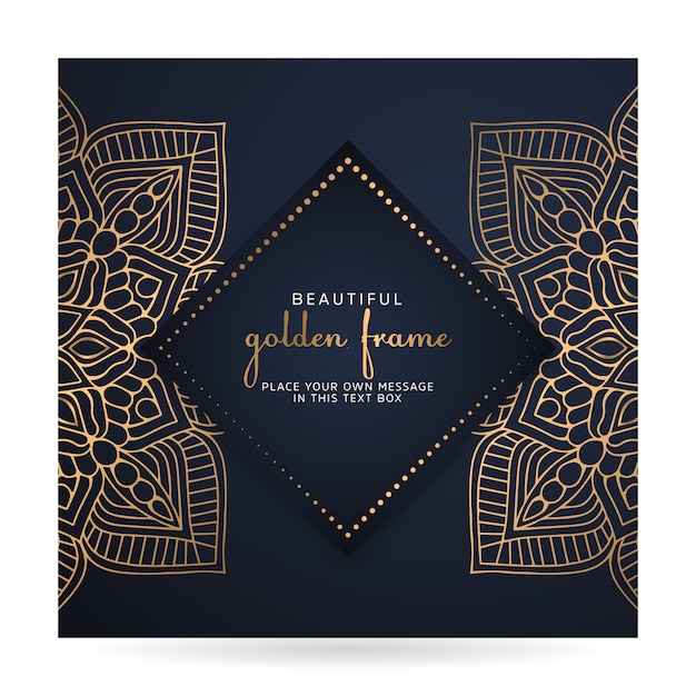 Cards or invitations with mandala pattern