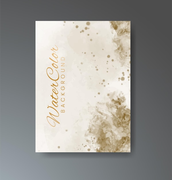 Открытки с акварельным фоном дизайн для обложки открытки с логотипом баннера
