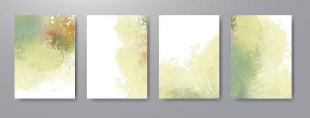 cards with watercolor background. design for your cover, date, postcard, banner, logo.