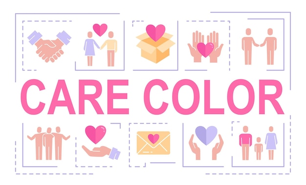 Care color banner