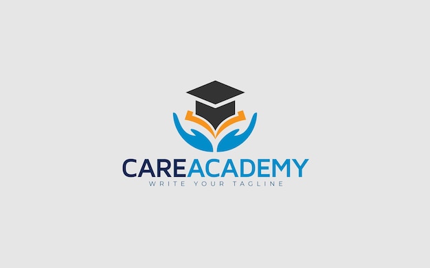 Care education logo design template