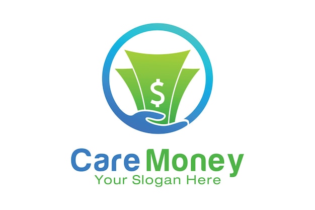 Шаблон дизайна логотипа Care Money