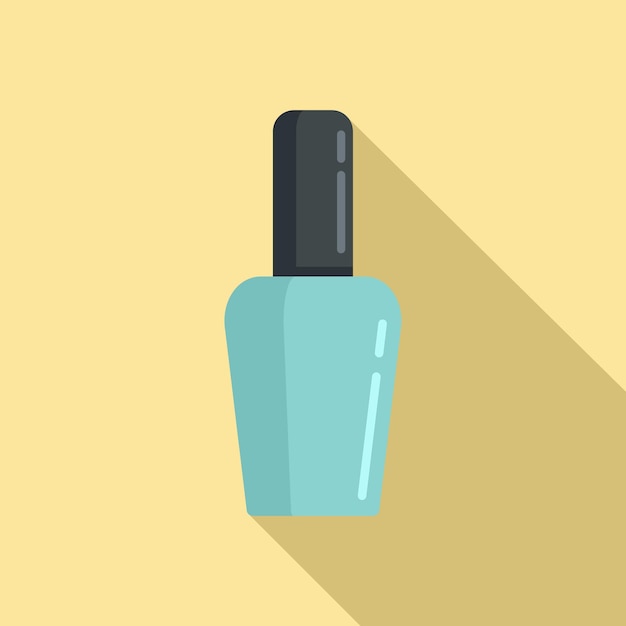 Vector care nail polish icon flat illustration of care nail polish vector icon for web design