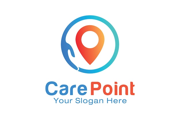 Modello di progettazione del logo di care point