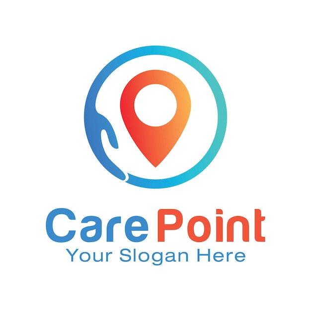 Care Point logo design template