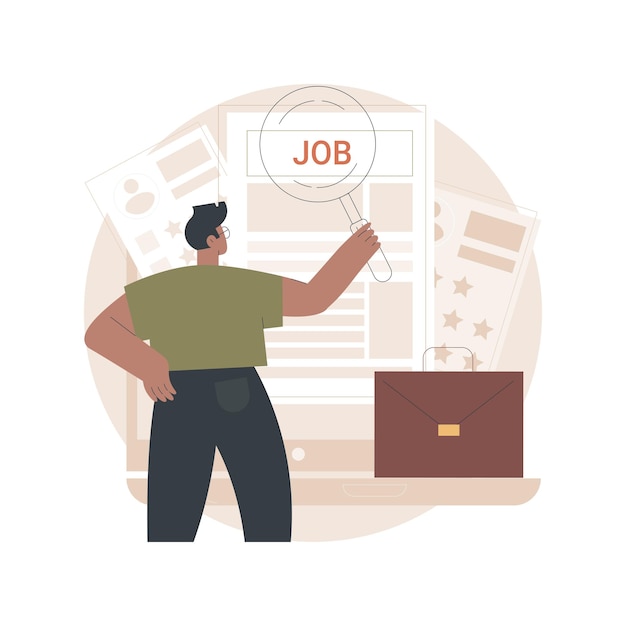 Careers abstract concept illustration