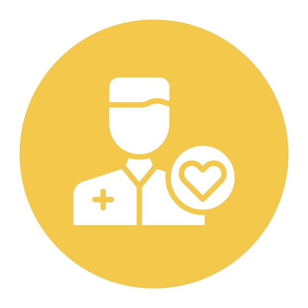 Caregiver Male icon vector image Can be used for Nursing