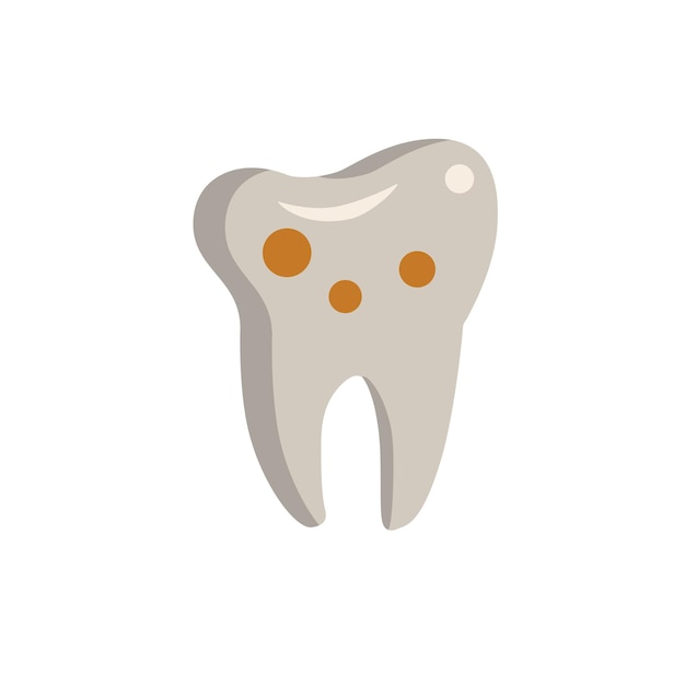 Caries icon Simple element from dentistry collection Creative Caries icon for web design templates infographics and more