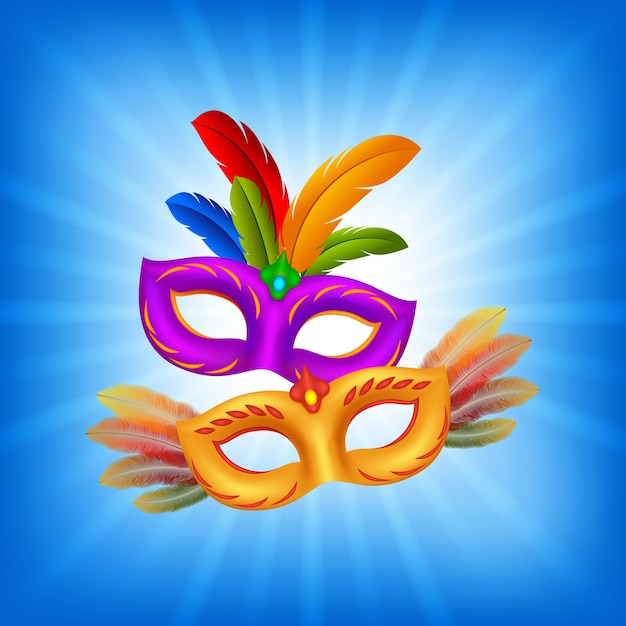 Carnaval masker.