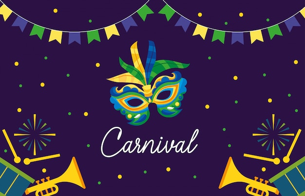 Carnaval ontwerp.