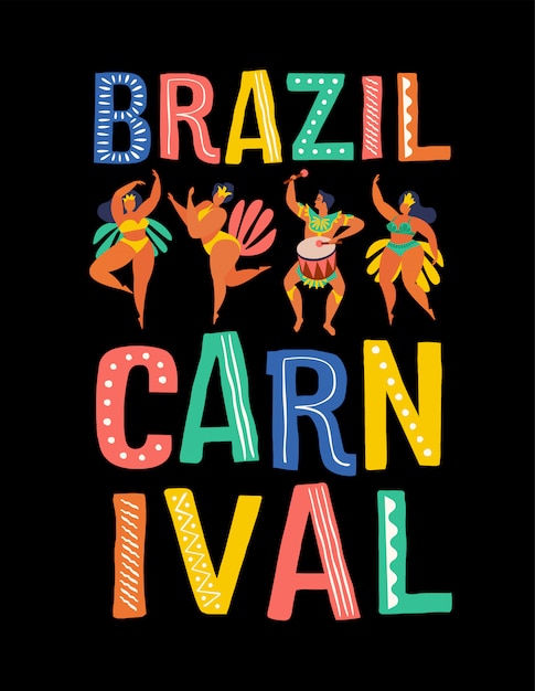 Carnaval van Brazilië.