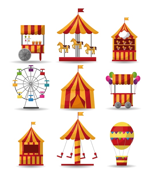 карнавальная коллекция циркового парка
