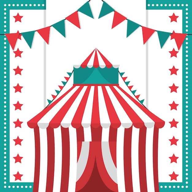 Vector carnival festival concept