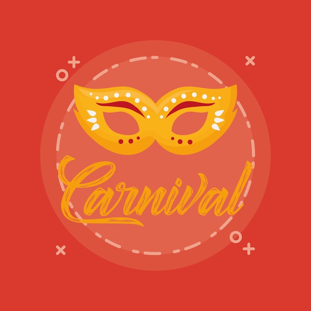 Carnival mask design